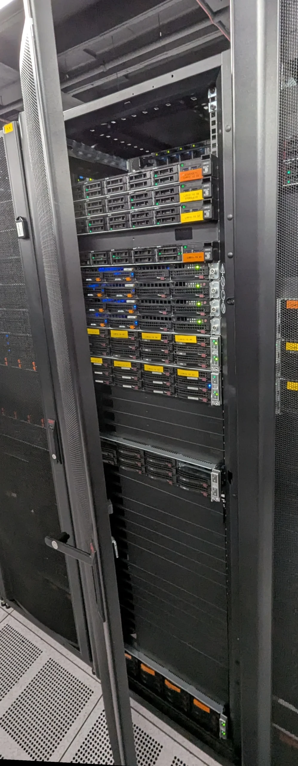 ServerRack-DededatedCloud Example setup